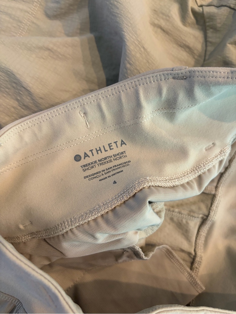 Athleta Trekkie North Shorts in Beige - Picture 4 of 4